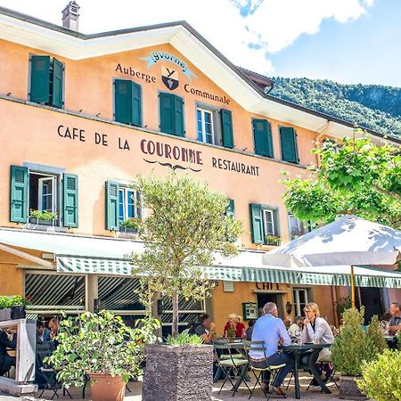 Auberge Communale De La Couronne Yvorne Екстер'єр фото