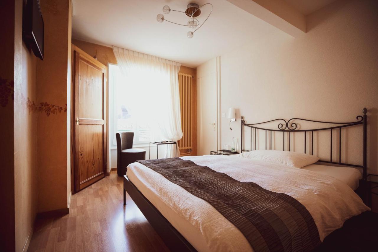 Auberge Communale De La Couronne Yvorne Екстер'єр фото